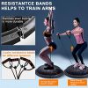 Balance Trainer Exercise Ball Half Yoga Ball with A Hand Pump