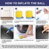 Anti-Burst and Slip Resistant Yoga Ball Fitness
