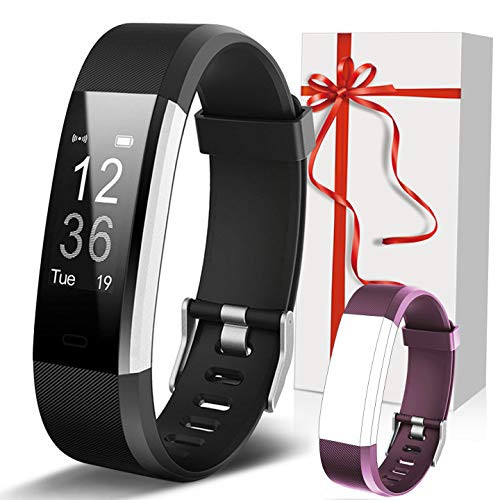 Lintelek Fitness Tracker - Activity Tracker with Heart Rate Monitor