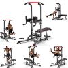 Conversege Power Tower Dip Station and Dumbbell Stool Pull-Ups