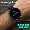 Round Smartwatch with Blood Pressure, Blood Oxygen Monitor