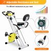 Exercise Bike Foldable for Home Use, Doufit Folding Indoor Stationary Bike