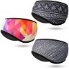 3 Pieces Ear Warmer Headbands Cozy Fleece Ski Ear