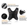 Letra Weighted Vest Workout Equipment, 16lbs Adjustable Body Weight
