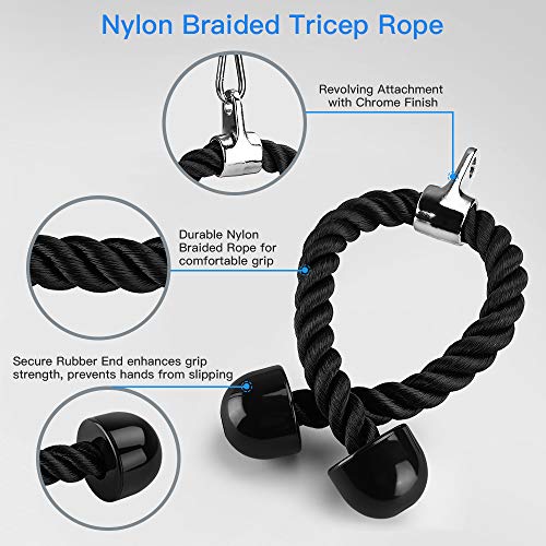Fitness LAT and Lift Pulley System Gym Pulley Cable Machine