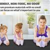 Premium Large Yoga Mat - 7' x 5' x 8mm Extra Thick