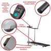 Manual Compact Walking Treadmill with LCD Monitor