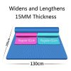 YUREN Large Yoga Mat 1/2 Inch Thick Pilates Stretching Home
