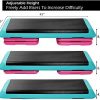 Aerobic Step Adjustable Fitness Exercise Step Platform