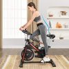 SONGMICS Stationary Bike, Indoor Cycling Bike, Exercise Bike