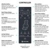 Comfier Shiatsu Neck, Back Massager – 2D/3D Kneading Full