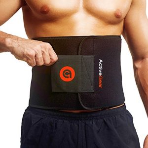 ActiveGear Waist Trimmer Belt for Stomach and Back Lumbar Support