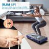 Vibration Plate Exercise Machine with Resistance Bands
