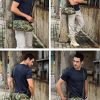 UNISTRENGH Tactical Waist Pack Bag with 2-Water Bottle Pocket