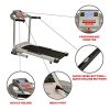 Sunny Health, Fitness Electric Folding Treadmill with Auto Incline