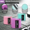 Workout Bands Exercise Loop Bands, 3 Level Hip Fitness Glute Bands