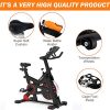 TRYA Indoor Exercise Bike Stationary, Belt Drive Cycling Bikes