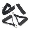 Resistance Band Set with Door Anchor, Ankle Strap, Exercise Chart