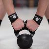 New Ventilated Weight Lifting Gloves with Built-in Wrist Wraps
