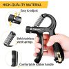 Grip Strength Trainer Counting Forearm Strengthener Workout Kit
