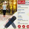 RUBEX Weighted Jump Rope (0.5 LB) with Non-Slip Memory Foam Handles