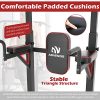 ADVENOR Power Tower Dip Station Pull Up Bar for Home