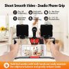 Zeadio Smartphone Video Rig, Phone Movies Mount Handle Grip Stabilizer