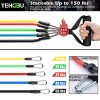 Exercise Bands with Door Anchor, Handles Fitness Training