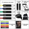 Zacro 16 Pack Resistance Bands Set Workout Bands