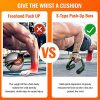 ACERD Kiewhay Push Up Bars for Muscle Strength Workouts