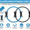 PuraVida Lifestyle Pilates Set Includes Best Pilates Ring 14 Inches