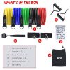 SPO Resistance Bands Set 11pcs, 150 lbs Exercise Bands