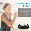Upgraded Running Belt with Water Bottles and Large Pocket for 6.5-Inch Smartphones