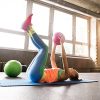 URBNFit Mini Excersice Pilates and Yoga Ball Pink