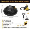 Half Balance Ball, Balance Trainer with Straps Resistant Band Anti Slip