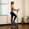 Sunny Health & Fitness Twist Stepper Step Machine with Handle Bar