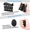 Boost Hand Strength with Adjustable Grip Strengthener Kit – 5 Pack Workout Set