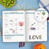 Clever Fox Food Journal Pocket Size - Daily Food Diary