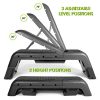 ProsourceFit Fitness Aerobic Deck Stepper with Resistance Band