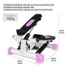 JINGOU Mini Stair Stepper Step Machine for Exercise with Resistance Bands