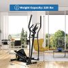 Goplus Elliptical Machine Trainer, Cross Trainer Magnetic Exercise Machine