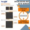 Exercise EVA Mat Floor Protector Interlocking