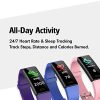 Fitness Tracker Heart Rate Monitor Watch, Waterproof Activity Tracker