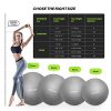 Trideer Exercise Ball (45-85cm) Extra Thick Yoga Ball Chair