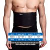 Cotill Waist Trimmer Ab Belt for Men Women - 3 Adjustable Closure