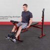 Body-Solid Best Fitness Adjustable Olympic Folding Weight Bench