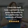 URBNFit Mini Pilates Ball - Small Exercise Ball for Yoga