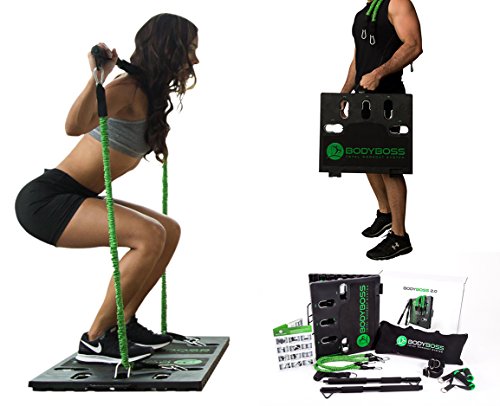 BodyBoss Home Gym 2.0 by 1Loop - Full Portable Gym Workout Package