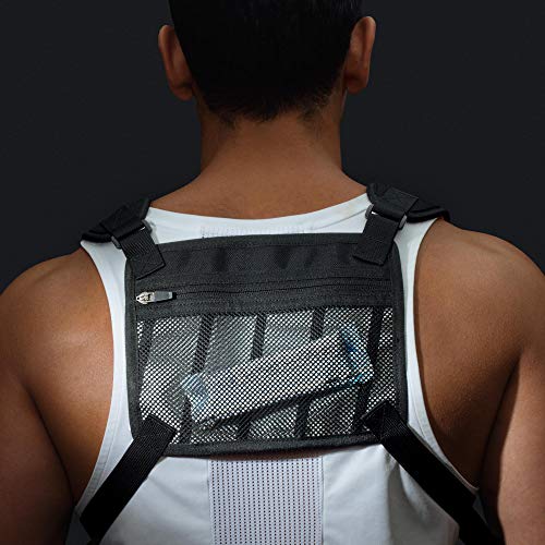 MVRK Water Resistant Chest Pack - Minimalist Running Pack For Workouts ...