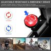 Goplus Indoor Cycling Bike, Stationary Bicycle with Flywheel and LCD Display